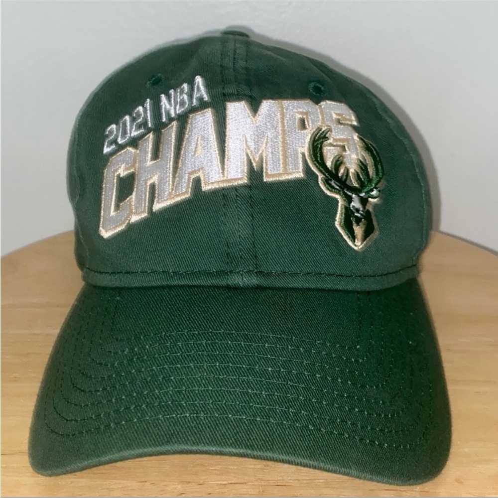 Milwaukee Bucks NBA Champs Cap
